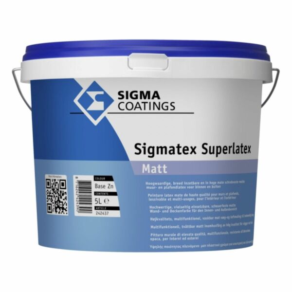 sigma sigmatex superlatex matt wit 5 ltr