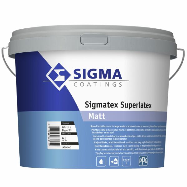 sigma sigmatex superlatex matt wit 5 ltr