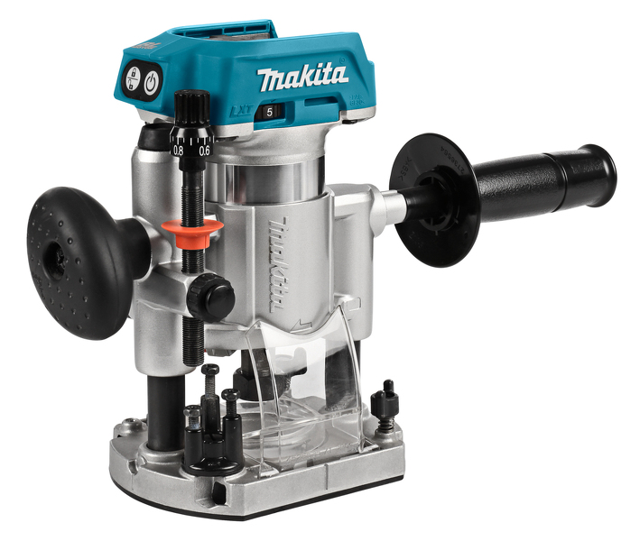 Makita DRT50ZJX9 18V Li-Ion Accu Boven / Kantenfrees Body In Mbox - Detailed view of the product