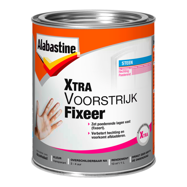 Alabastine Xtra Voorstrijk Fixeer - Wit - 1L