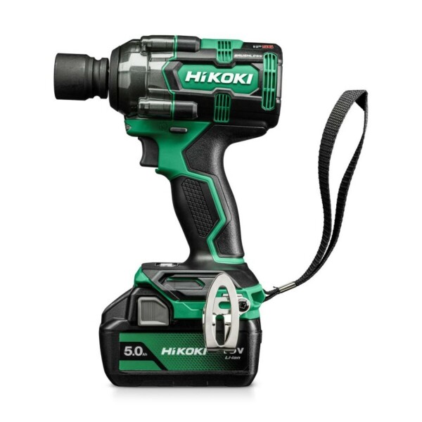 HiKOKI WR18DHWPZ Accu Slagmoeraanzetter - 1/2"- 18V Incl. 2x 5,0Ah Accu's En Lader In HSC II - Detailed view of the product