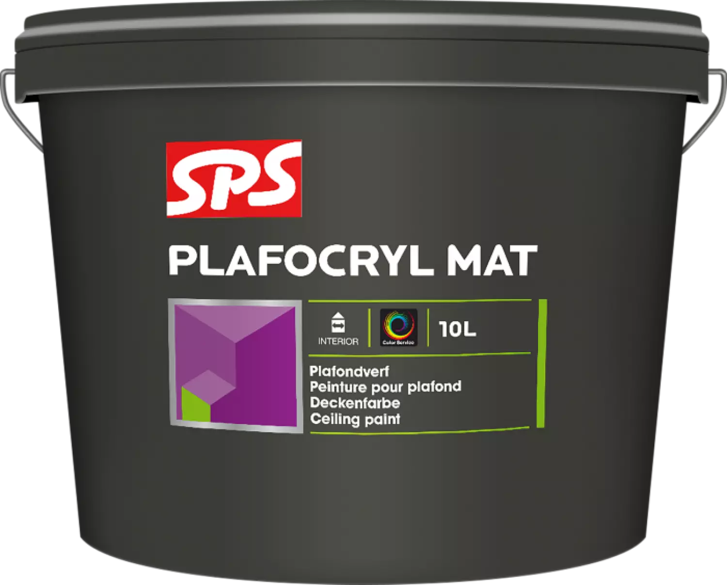 SPS Plafocryl Mat Muurverf - Op Kleur Gemengd - 10L