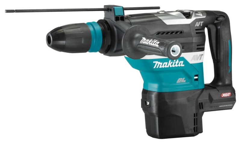 Makita HR005GM202 XGT 40V Max Li-ion Accu Combihamer Set (2x4,0 Ah) Met AWS Zender, In Koffer - Detailed view of the product
