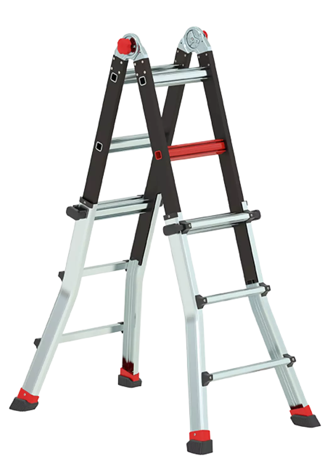 Altrex 503734 Varitrex Tele PRO+ Telescopische Vouwladder - Max. Werkhoogte 4,9m - 4x4 Sporten thumbnail 3