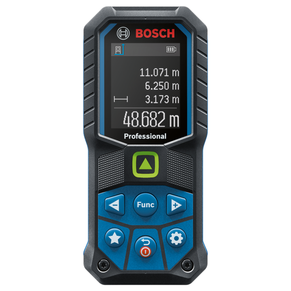 Bosch GLM 50-25 G Afstandsmeter In Tas - 50m - Groen - Detailed view of the product