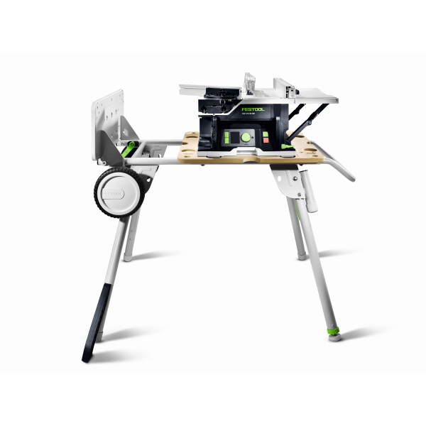 Festool CSC SYS 50 EBI-Basic-Set 36V (2x18V) Accu Tafelcirkelzaag Body Incl. Onderstel En Accessoires - 168mm - Detailed view of the product