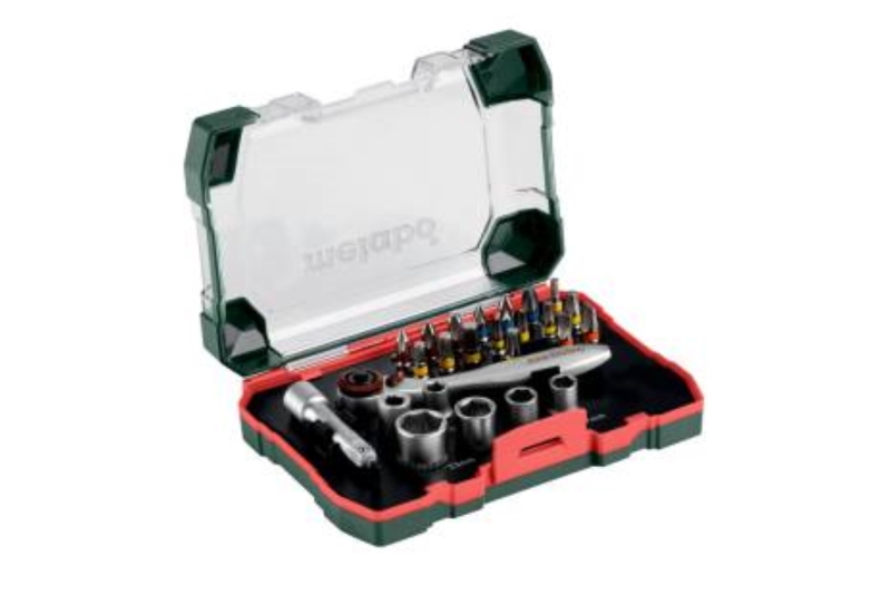 Metabo 626701000 26 Delige Bit- En Ratel Set In Cassette - Detailed view of the product