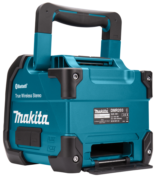 Makita DMR203 10.8-18V Li-Ion Accu Bluetooth Speaker - Werkt Op Netstroom&Accu - Detailed view of the product