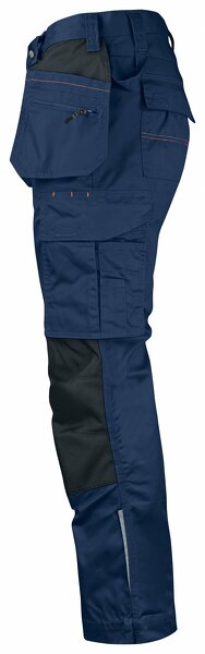 Jobman 2322 Werkbroek Holsterpockets - Maat 56 - Blauw / Zwart - Detailed view of the product