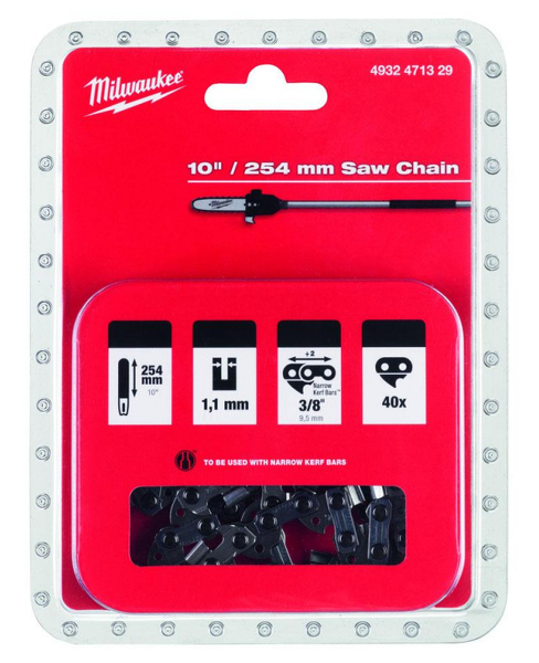 Milwaukee 4932471329 Ketting Voor Kettingzaag - 3/8