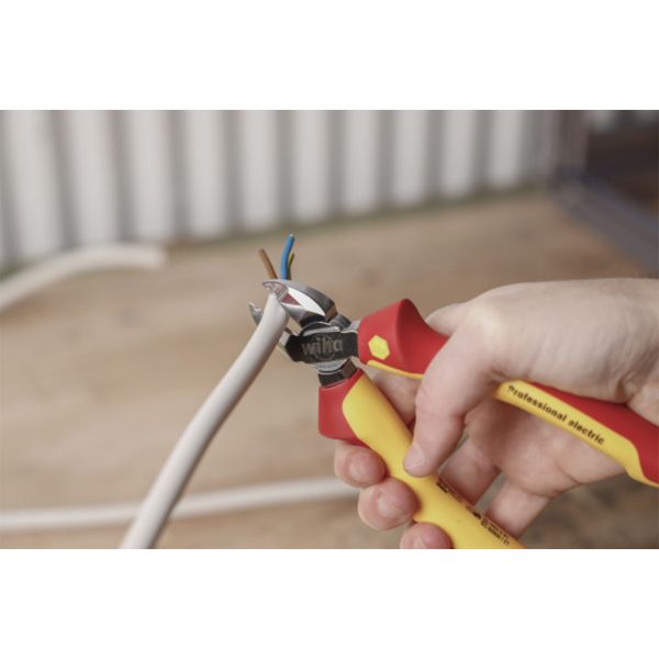 Wiha Z 14 0 06 Elektricienszijkniptang Professional Electric - 160mm - Detailed view of the product