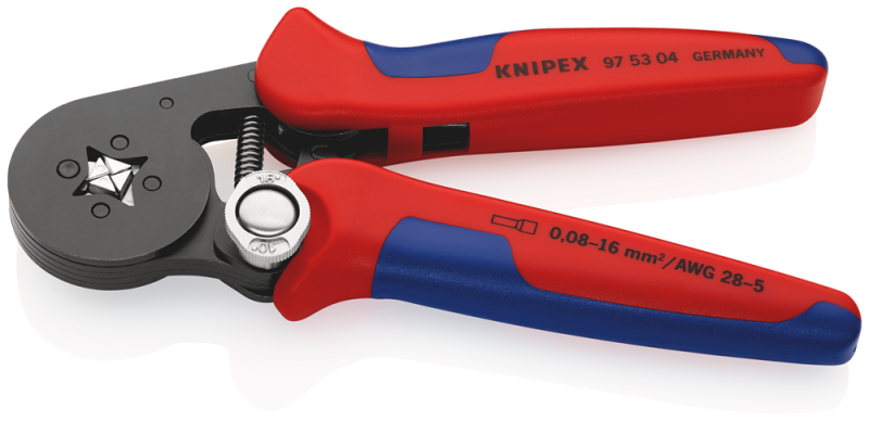 Knipex 975304SB Zelfstellende Krimptang - 180mm - Detailed view of the product