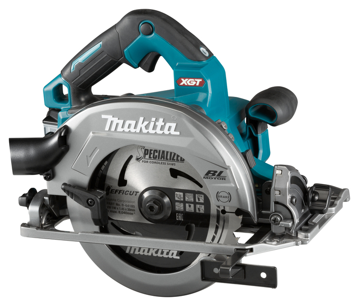 Makita HS004GZ01 XGT 40V Max Li-Ion Accu Cirkelzaag Body - 190mm - Koolborstelloos EAN: 88381720038