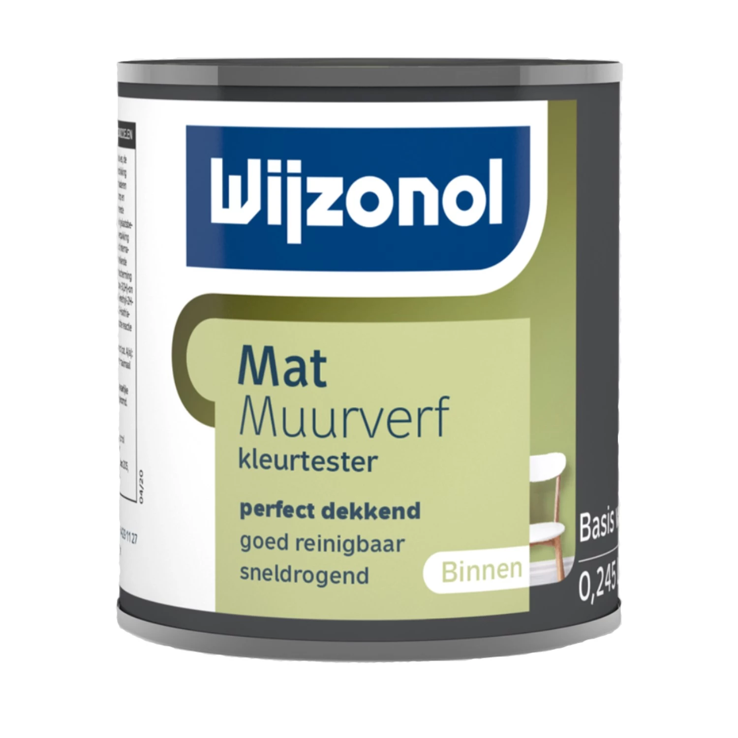 Wijzonol Muurverf Mat - Op Kleur Gemengd - 0,25L
