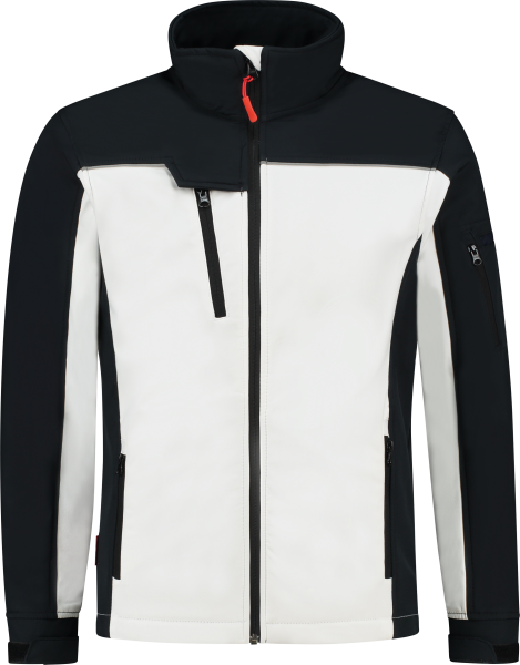 Workman 2501 Softshell Jacket Summer - Wit / Navy - 4XL - Default image for the product