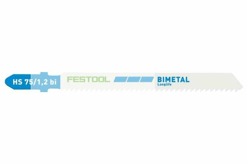 Festool 204270 Decoupeerzaagblad HS 75/1,2 BI/5 (5st) - Bi-metal EAN: 4014549330722