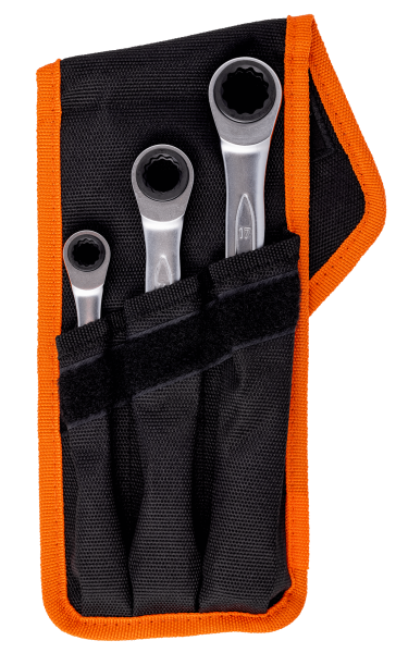 Bahco S4RM/3T 3-delige Ringratelset - 4-in-1 - 8-19mm - Detailed view of the product