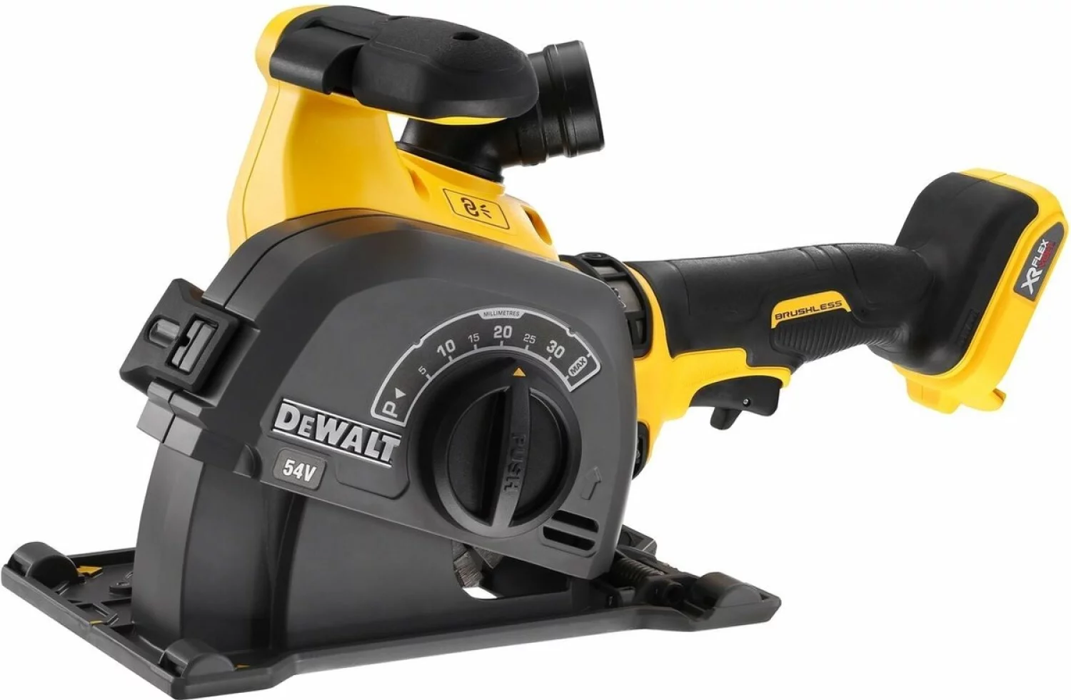 DeWALT DCG200NT-XJ 54V FlexVolt Li-Ion Accu Sleuvenfrees Body In TSTAK Koffer - 125mm