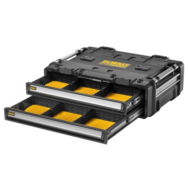 DeWALT DWST08520-1 TOUGHSYSTEM 2.0 DXL Koffer Met 2 Lades - Detailed view of the product