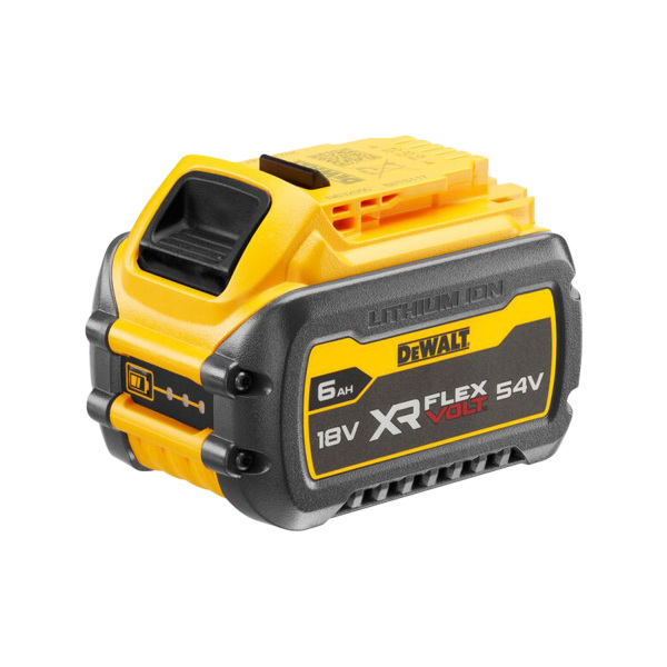 DeWALT DCB118Y2T 18V / 54V Li-ion XR FlexVolt Accu Starterset (2x 12.0Ah Accu) In TSTAK - Detailed view of the product