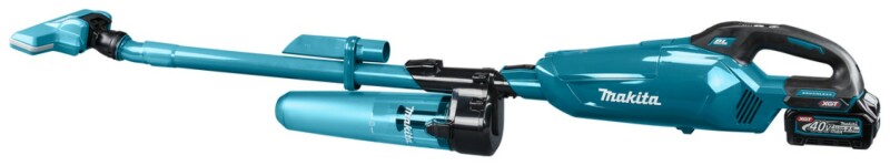 Makita CL002GD213 40V Max Li-Ion Accu Steelstofzuiger Set (2x 2,5Ah) - Blauw - Detailed view of the product