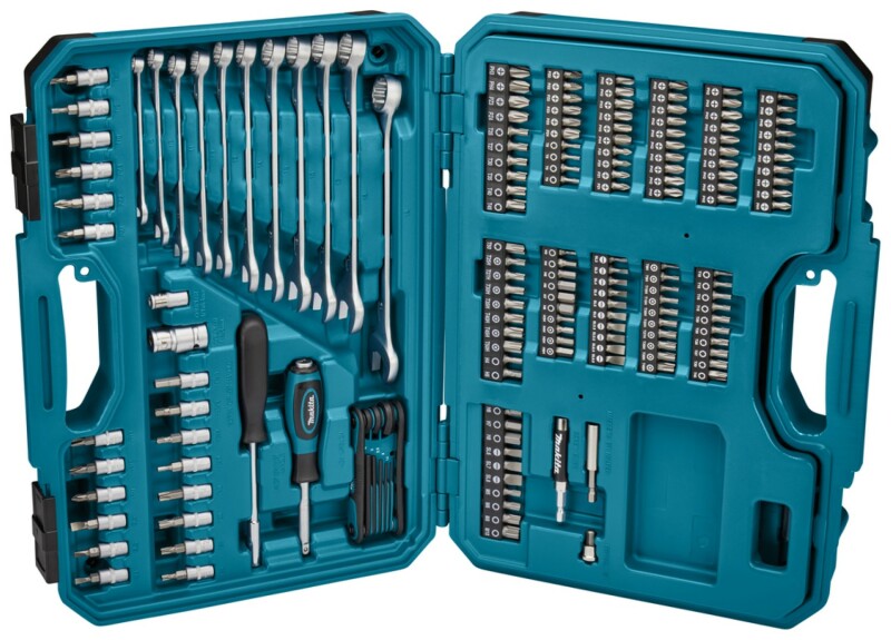 Makita E-10883 Gereedschapset In Koffer - 221-delig - Detailed view of the product