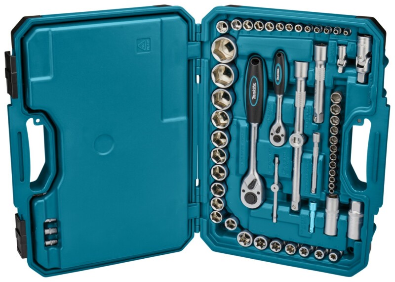 Makita E-10883 Gereedschapset In Koffer - 221-delig - Detailed view of the product