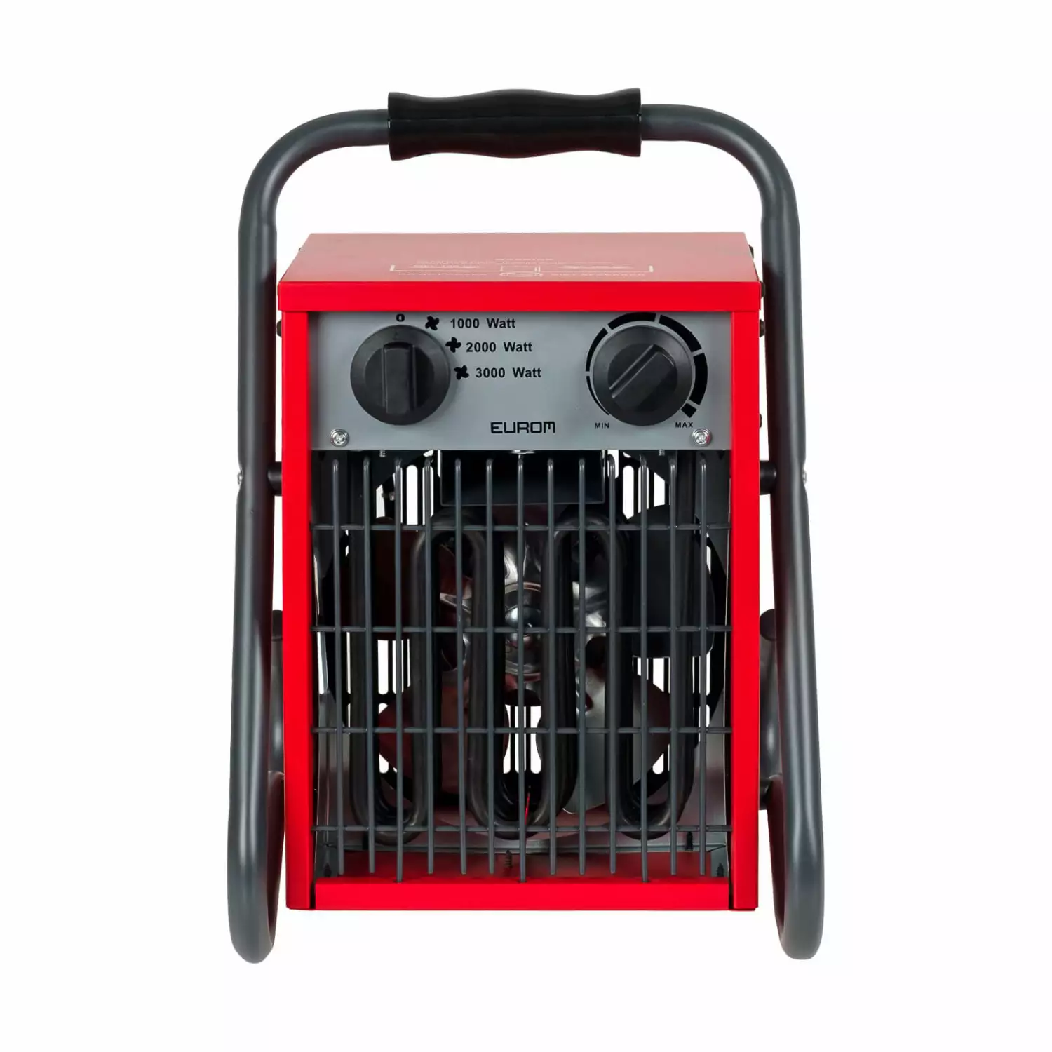 EUROM EK3201 Werkplaatskachel 3000W 240V Krachtige Verwarming - Thermostaat Instelbaar - Duurzaam Gebruik - Veilig Verwarmen thumbnail 2