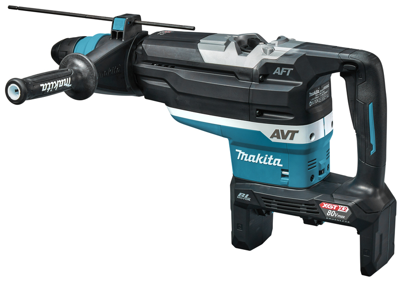 Makita HR006GZ XGT 2x40V Max Li-Ion Accu SDS-Max Combihamer Body In Koffer - 21,4J - Koolborstelloos - Detailed view of the product