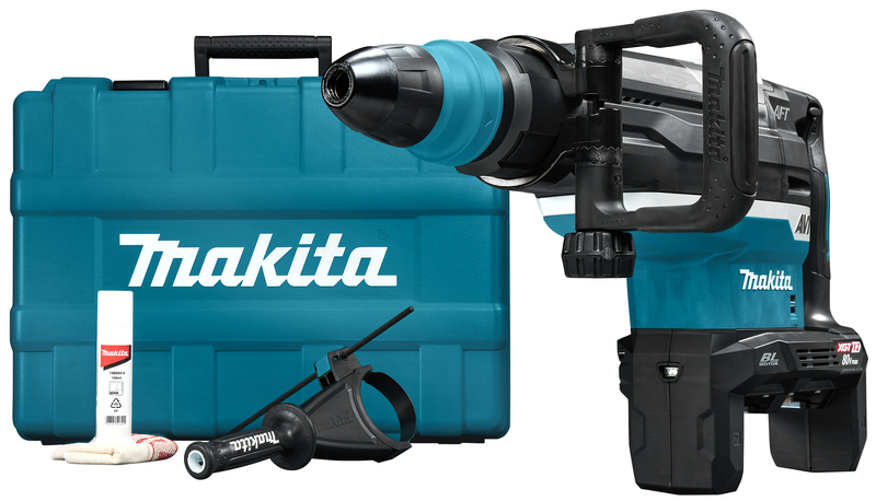 Makita HR006GZ XGT 2x40V Max Li-Ion Accu SDS-Max Combihamer Body In Koffer - 21,4J - Koolborstelloos