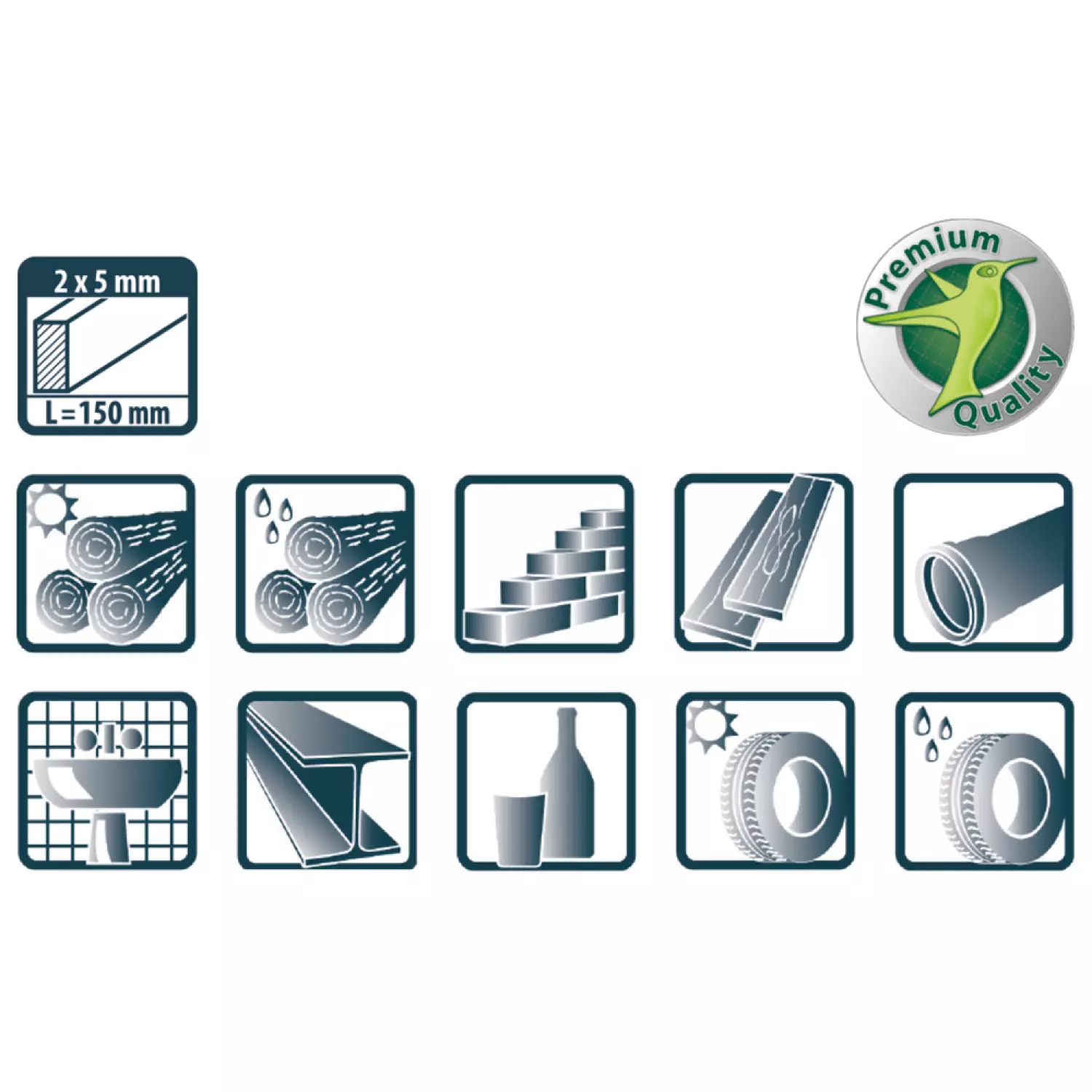 Pica 6050 BIG Dry Navulling - Carpenter 2H (12st) thumbnail 3