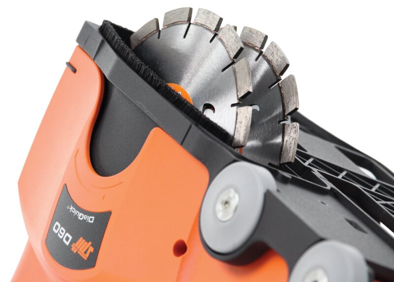 Spit D60 Sleuvenzaagmachine Set In Koffer - 1600W - 140mm - Incl. Diamantschijven - Detailed view of the product