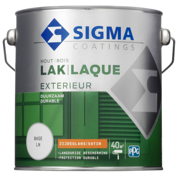 Sigma Houtlak Exterieur Zijdeglans - Op Kleur Gemengd - 2.5L