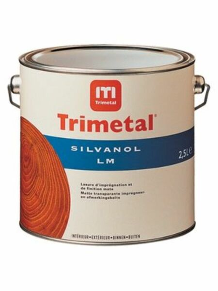 trimetal silvanol lm kleurloos 2.5 ltr