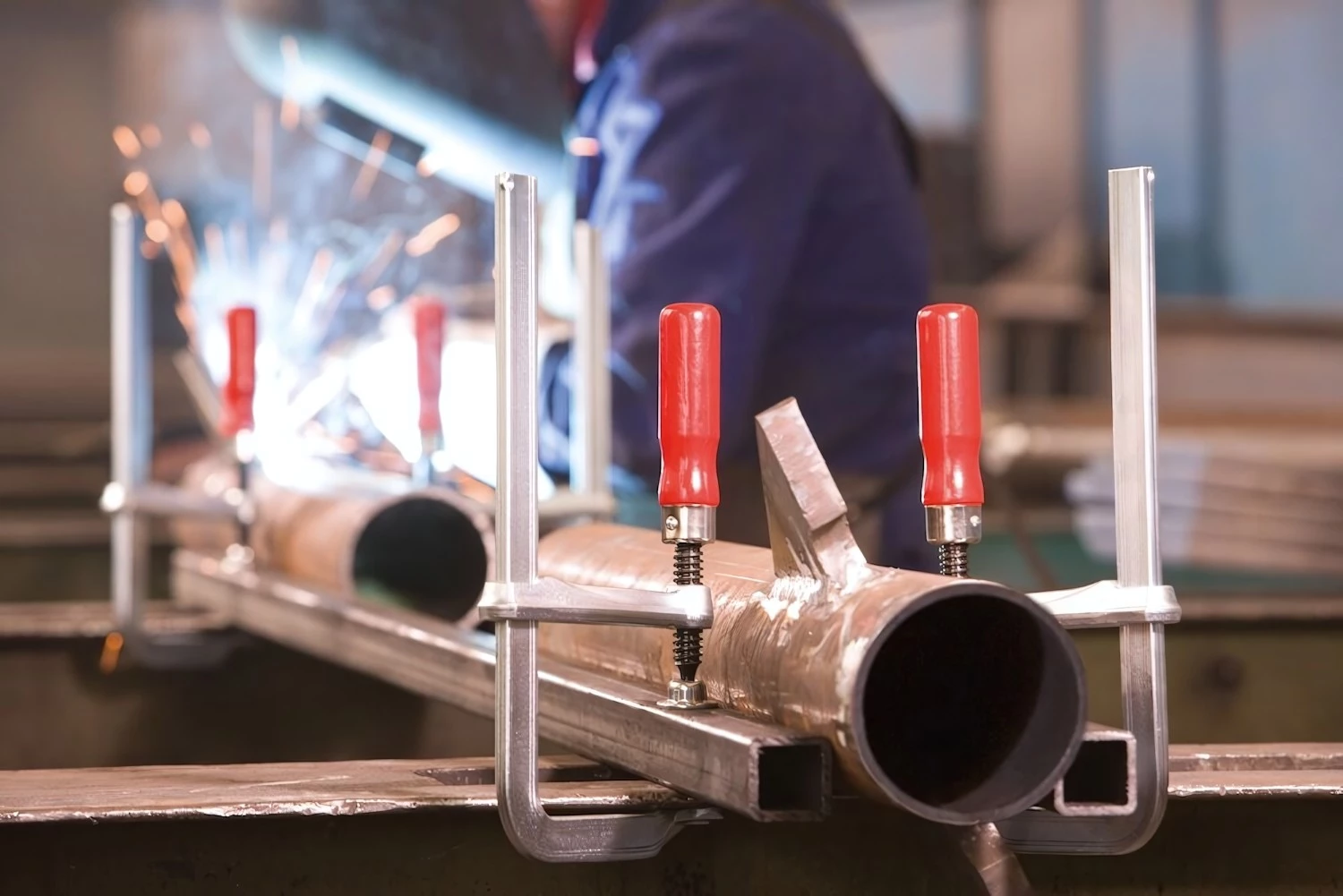 Bessey GZ12 Lijmklem - Geheel Staal - 120 X 60mm thumbnail 4