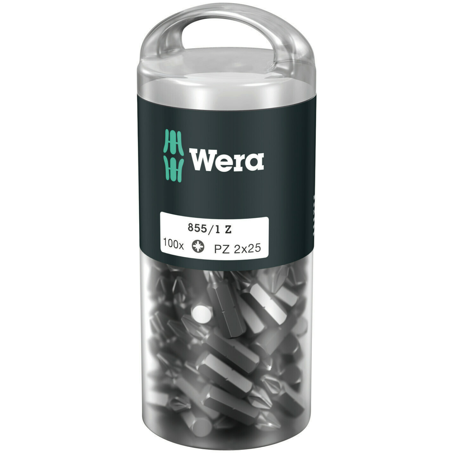 Wera 5072444001 1/4"Pozidrive Bit - PZ2 X 25mm (100st)