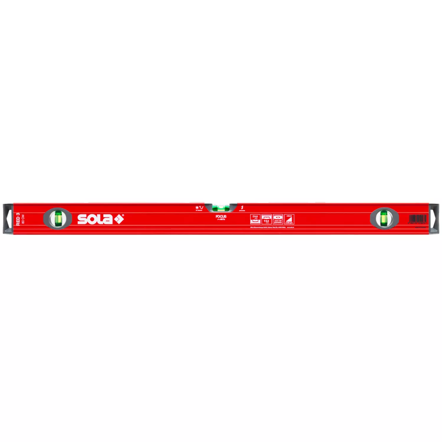 Sola RED 3 80 Aluminium Waterpas - 800mm thumbnail 2