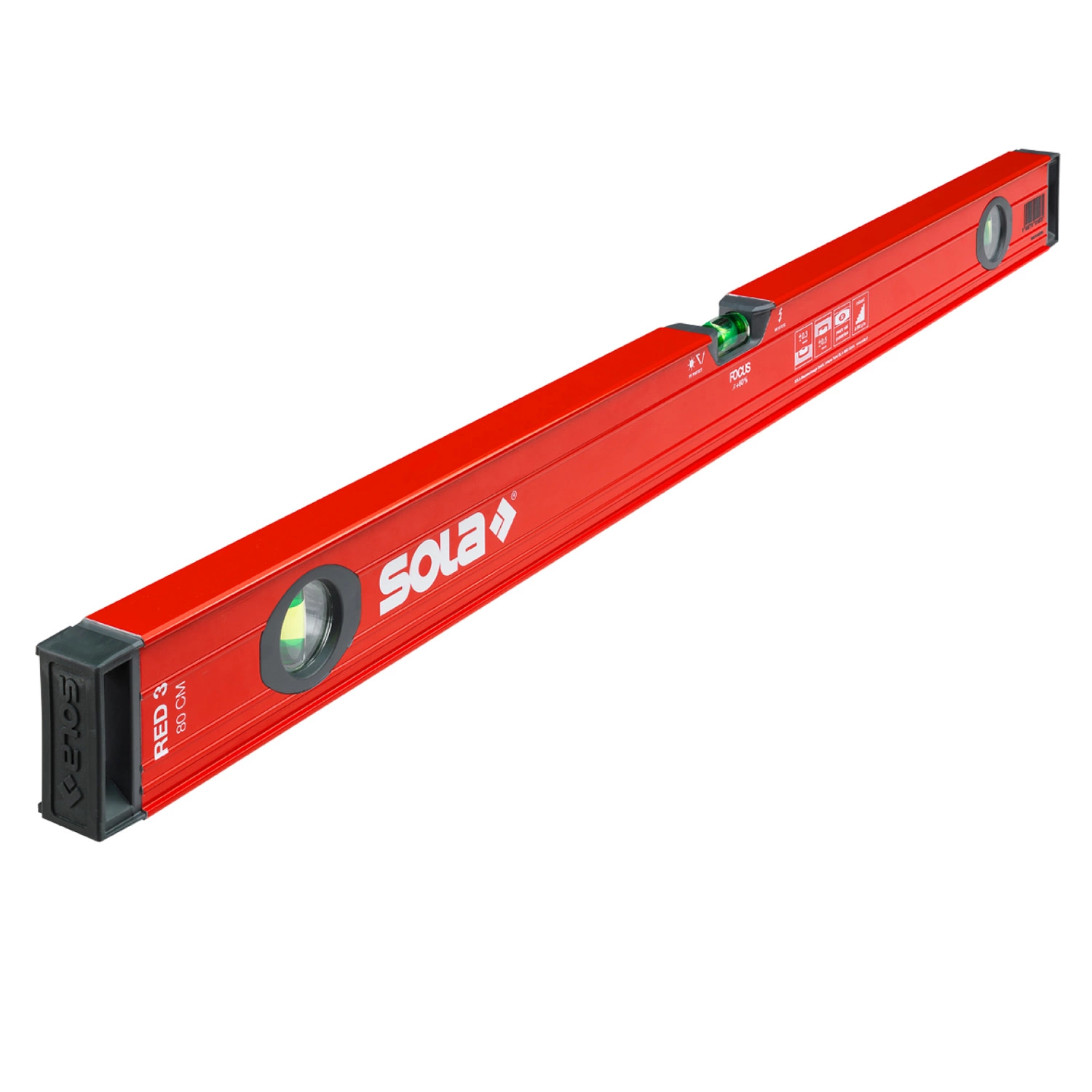 Sola RED 3 80 Aluminium Waterpas - 800mm
