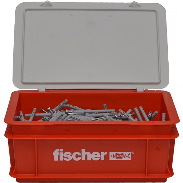 Fischer 523730 Nagelplug/slagplug NS - 8 X 80mm - PZ2 - Verzonken Schroef - In Krat (200st)
