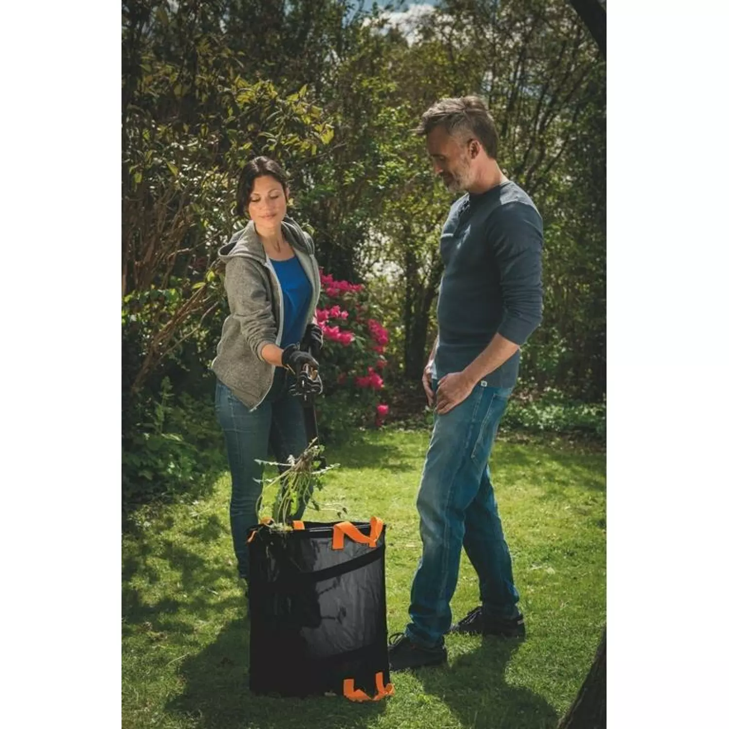 Fiskars 135041 Solid PopUp Tuinafvalzak - 56L thumbnail 4