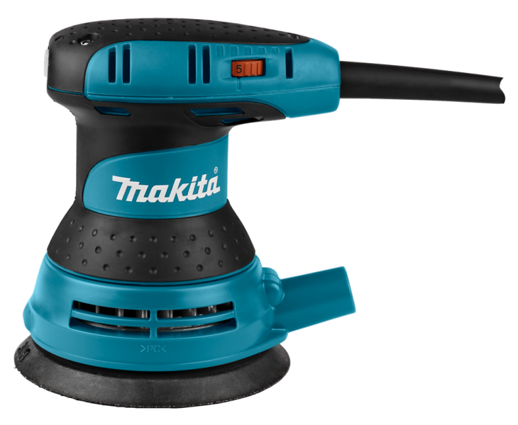 Makita BO5031K Excentrische Schuurmachine In Koffer - 300W - 125mm - Variabel - Detailed view of the product