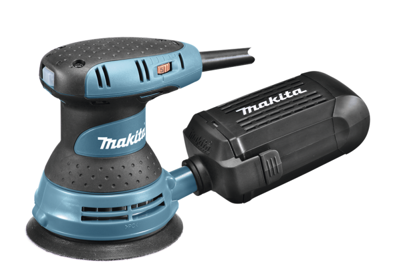 Makita BO5031K Excentrische Schuurmachine In Koffer - 300W - 125mm - Variabel - Detailed view of the product