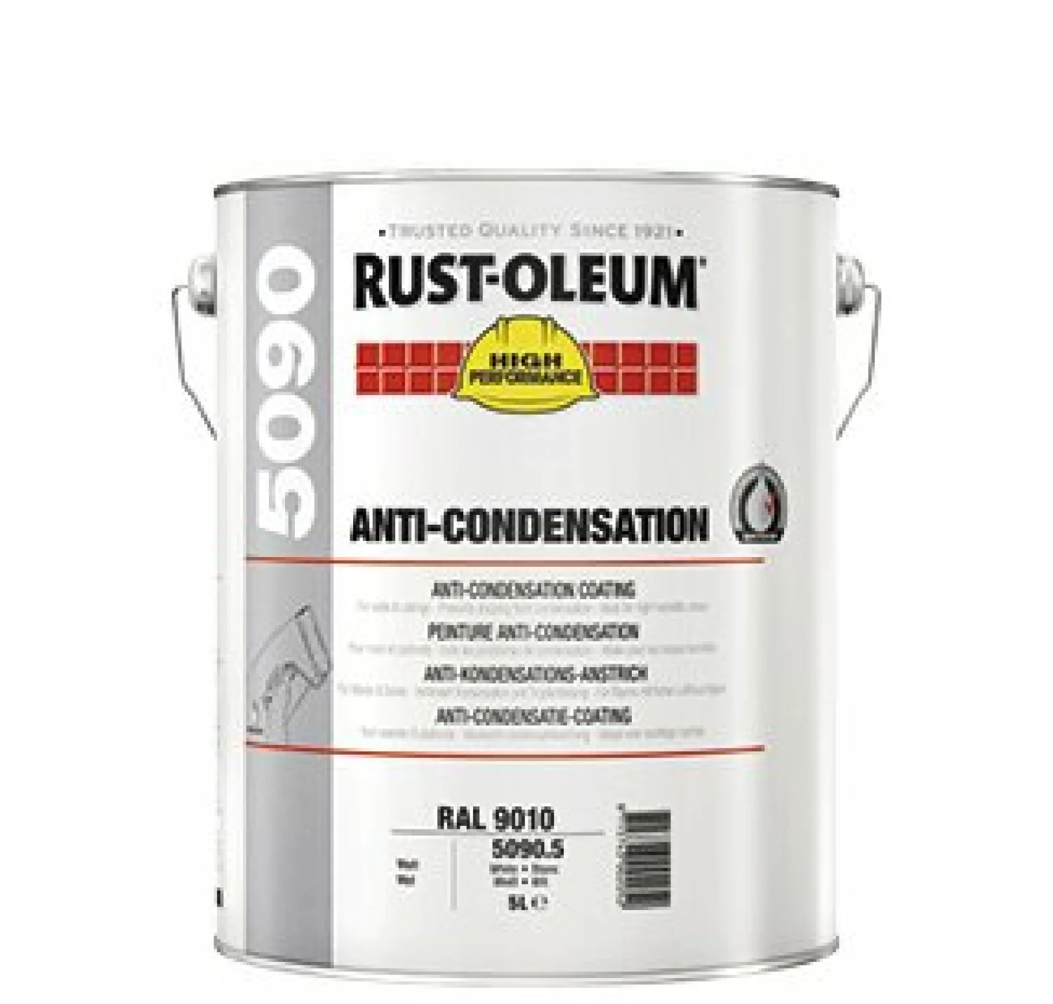 Rust-Oleum 5090 Anti-Condensatie Coating White 5L
