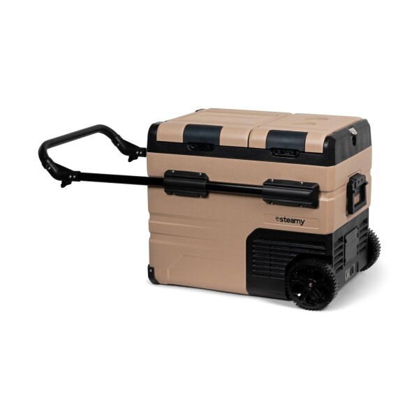 Steamy-E SECTAW45 Dual Zone Elektrische Compressor Koelbox Op Wielen - 45L - Detailed view of the product