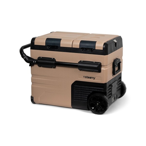 Steamy-E SECTAW45 Dual Zone Elektrische Compressor Koelbox Op Wielen - 45L - Detailed view of the product