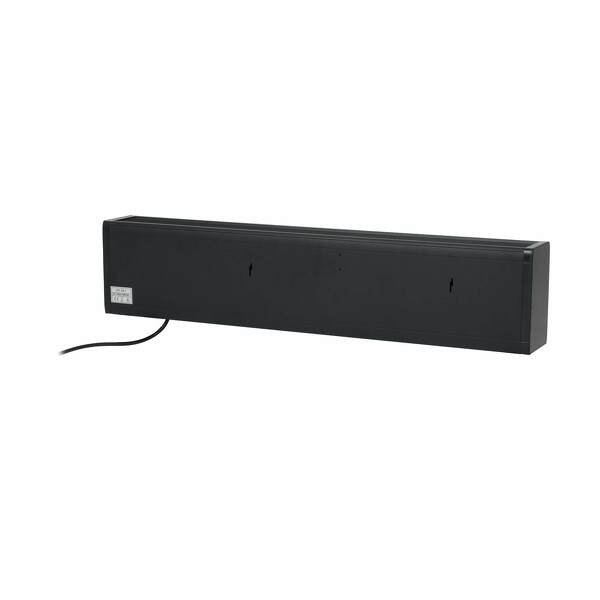 EUROM Alutherm Baseboard 1000 Wi-Fi Black Convectorkachel - 1000W - 40m3 - Detailed view of the product