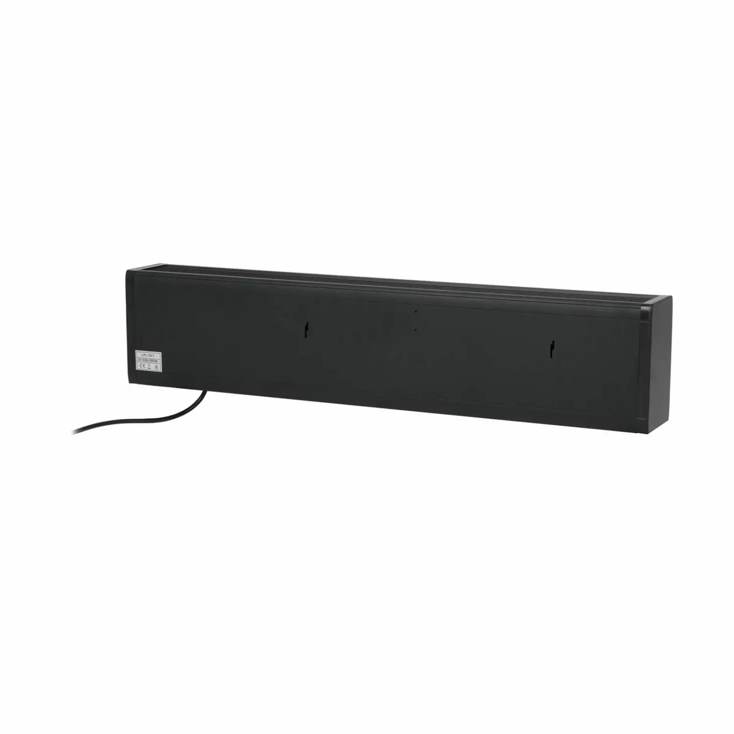 EUROM Alutherm Baseboard 1000 Wi-Fi Black Convectorkachel - 1000W - 40m3 thumbnail 4