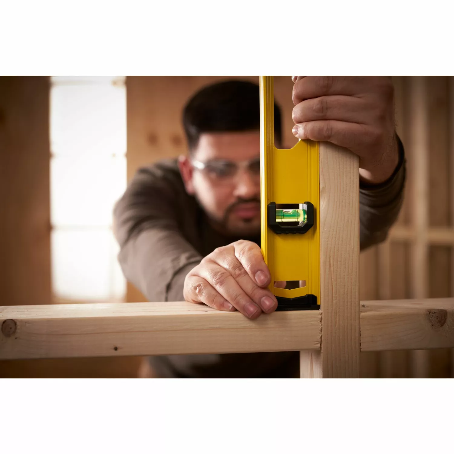 Stanley 0-42-076 Waterpas I-Beam 1200 mm 3 libellen