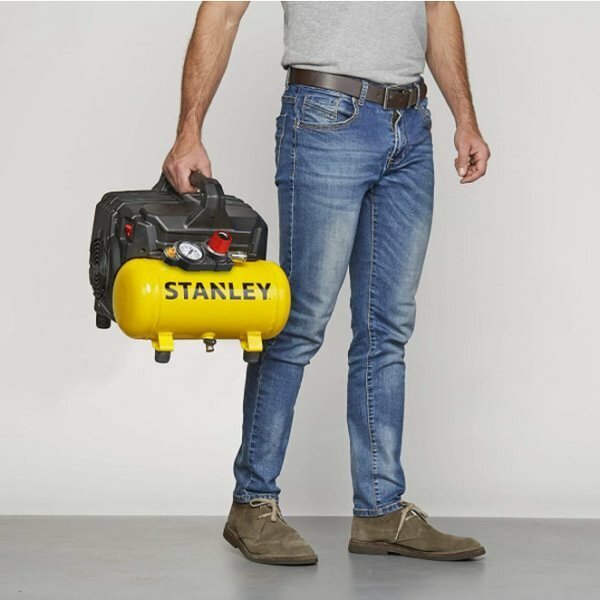 Stanley B2BE104STN703 Compressor - Olievrij - 8bar - 750W - Detailed view of the product
