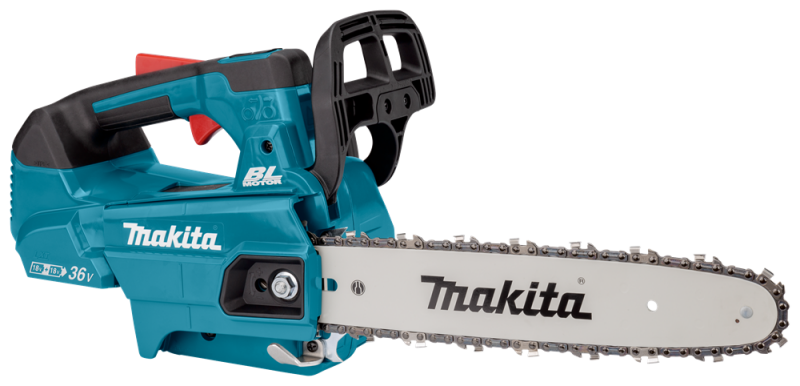 Makita DUC306Z001 LXT 2x18V Li-Ion Accu Tophandle Kettingzaag Body - 30cm - Detailed view of the product
